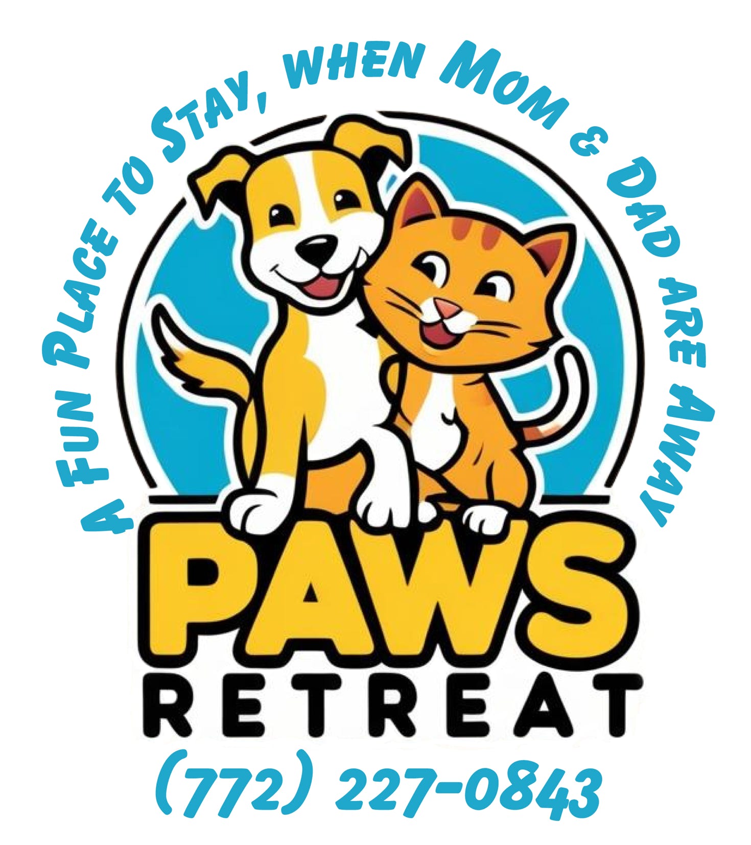 Paws Retreat Logo
